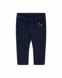 Pantalon Twill Marine Garçon Basics Bébé W23 Pantalon Twill Marine Garçon Basics Bébé W23