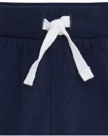 Survêtement Peluche Bleu Marine Garçon Basics Bébé W23