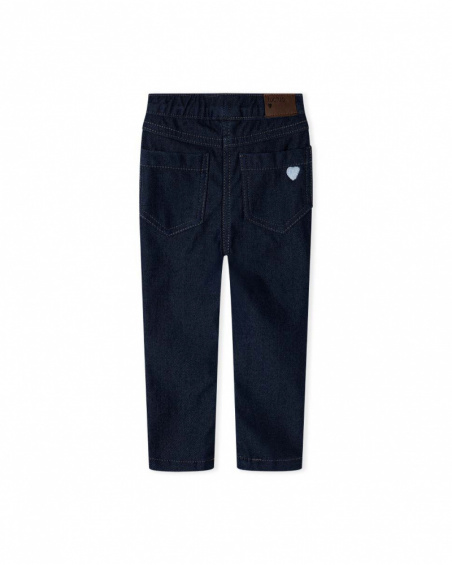 Jegging Peluche Bleu Fille Basics Bébé W23 Jegging Peluche Bleu Fille Basics Bébé W23