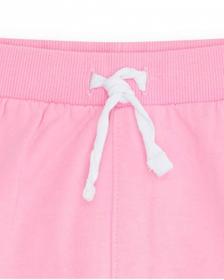 Survêtement Peluche Rose Fille Basics Bébé W23 Survêtement Peluche Rose Fille Basics Bébé W23