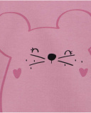 T-shirt Maille Rose Fille Basics Bébé W23 T-shirt Maille Rose Fille Basics Bébé W23