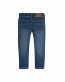 Pantalon Denim Bleu Garçon Randonnée Trail Pantalon Denim Bleu Garçon Randonnée Trail