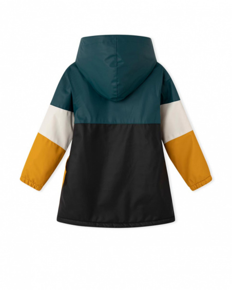 Sentier de randonnée garçon Trench-Coat vert