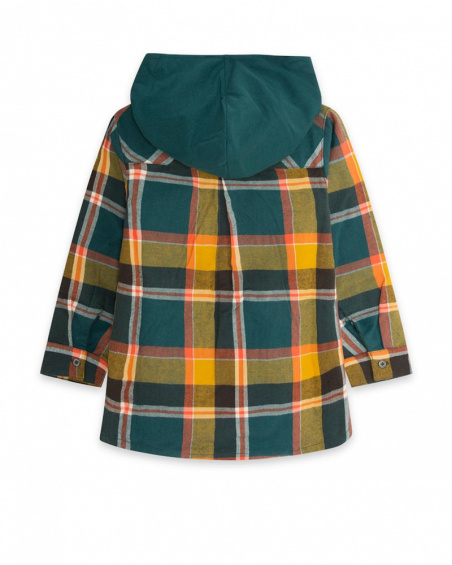 Chemise en flanelle marron Boy Hiking Trail