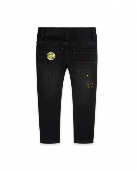 Pantalon Denim Noir pour Enfants Speed Race