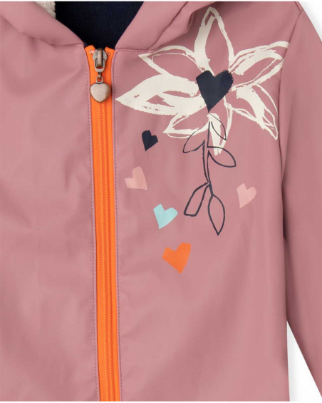 Trench rose fille Night Garden