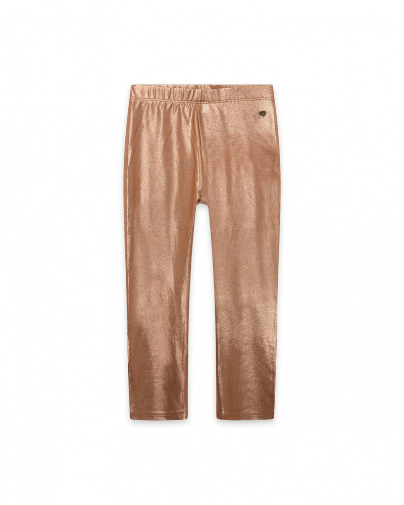 Legging en maille rose fille Night Garden