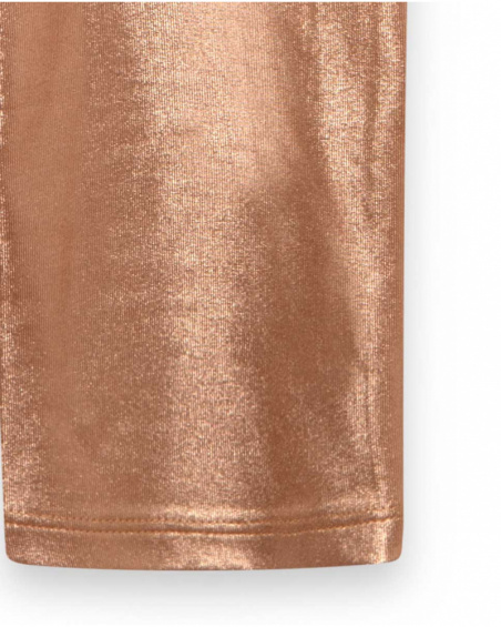 Legging en maille rose fille Night Garden