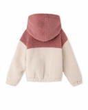 Manteau Sherpa Rose Fille Night Garden Manteau Sherpa Rose Fille Night Garden