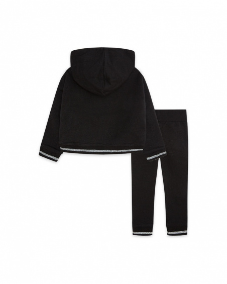 Sweat Et Jogging Peluche Noir Fille Glam Rock Sweat Et Jogging Peluche Noir Fille Glam Rock