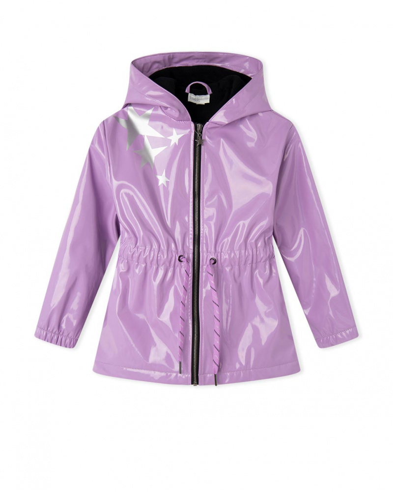 Glam Rock Girl Trench rose