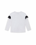 T-shirt en maille blanc Glam Rock Girl T-shirt en maille blanc Glam Rock Girl