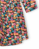 Robe En Tricot Marron Et Rose Fille Fleurs D'hiver Robe En Tricot Marron Et Rose Fille Fleurs D'hiver
