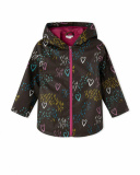 Trench Coat Marron Fille Fleurs d'Hiver Trench Coat Marron Fille Fleurs d'Hiver