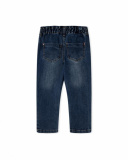 Pantalon Denim Bleu Fille Winter Flowers Pantalon Denim Bleu Fille Winter Flowers
