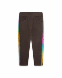 Fille Marron Plush Legging Winter Flowers Fille Marron Plush Legging Winter Flowers