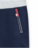 Legging peluche bleu fille J'Adore Le Milk-Shake Legging peluche bleu fille J'Adore Le Milk-Shake