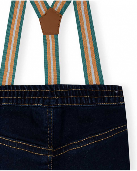 Pantalon Denim Bleu Garçon Natural Grown