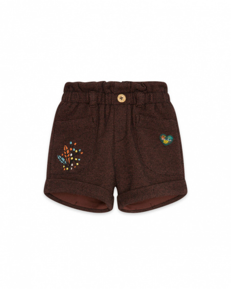 Brun Plana Short Girl Natural Grown Brun Plana Short Girl Natural Grown