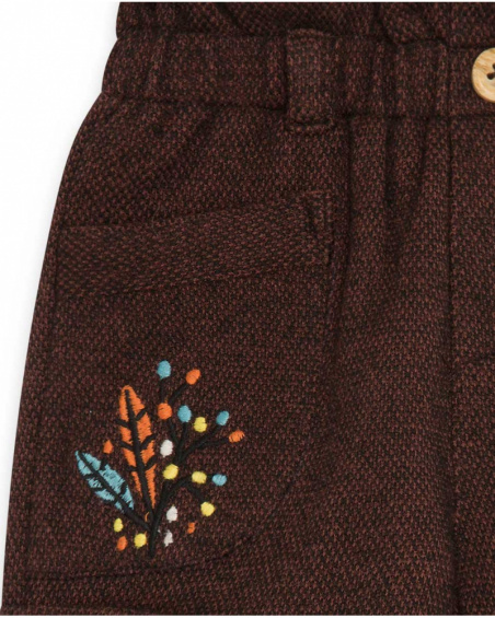 Brun Plana Short Girl Natural Grown Brun Plana Short Girl Natural Grown