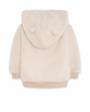 Sweat Shearling Beige Fille Natural Grown Sweat Shearling Beige Fille Natural Grown