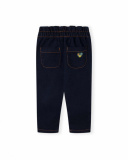 Pantalon Denim Bleu Fille Natural Grown Pantalon Denim Bleu Fille Natural Grown