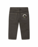 Pantalon en sergé gris Connect pour enfant Pantalon en sergé gris Connect pour enfant