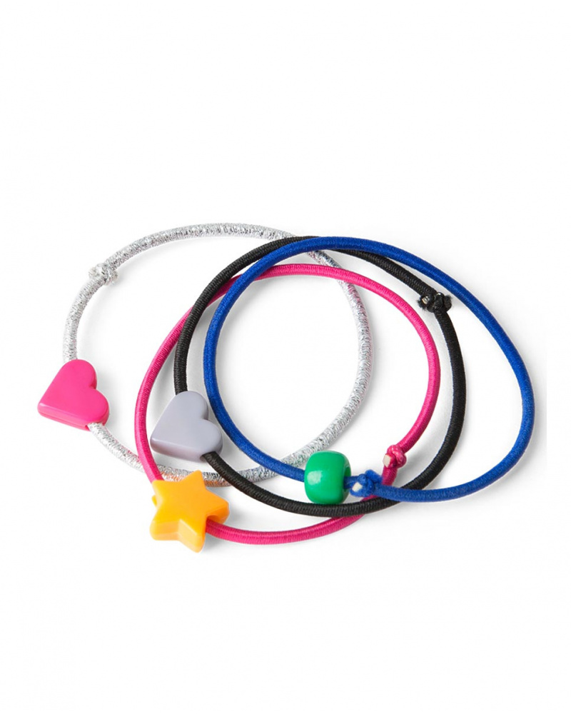 Set 4 Chouchous Fille Noir Connect