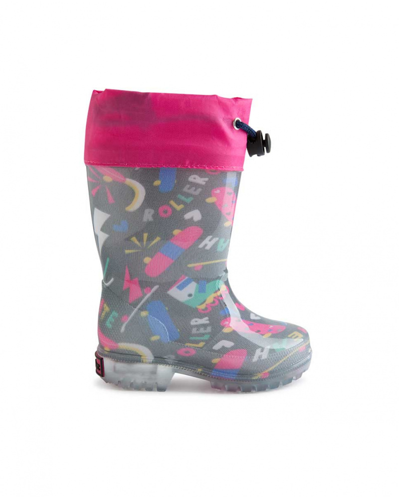 Bottes en Caoutchouc Light Black Girl Connect