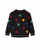 Veste grise en tricot Connect fille Veste grise en tricot Connect fille