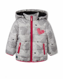 Parka matelassée grise Connect fille Parka matelassée grise Connect fille