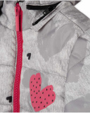 Parka matelassée grise Connect fille Parka matelassée grise Connect fille