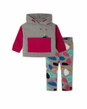 Sweat-shirt et legging en peluche gris et rose Girl Connect Sweat-shirt et legging en peluche gris et rose Girl Connect