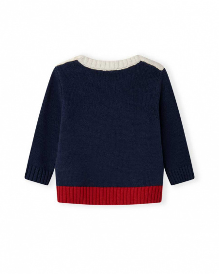 Jersey Tricot Bleu Boy Fishing Club