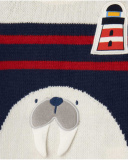 Jersey Tricot Bleu Boy Fishing Club Jersey Tricot Bleu Boy Fishing Club