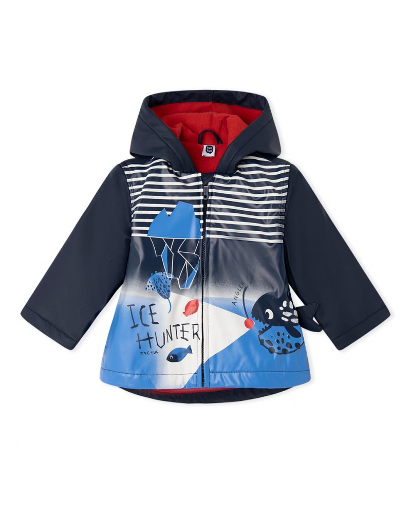 Trench bleu Boy Fishing Club