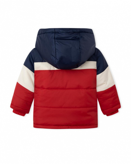 Parka matelassée rouge Boy Fishing Club Parka matelassée rouge Boy Fishing Club