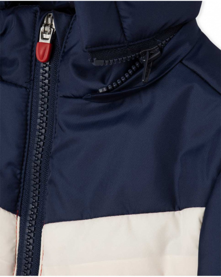 Parka matelassée rouge Boy Fishing Club Parka matelassée rouge Boy Fishing Club