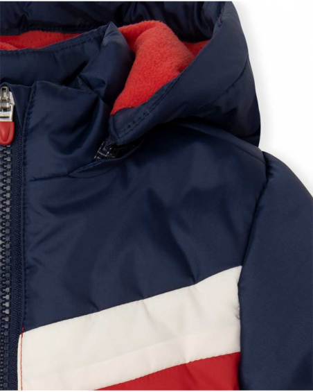 Parka matelassée rouge Boy Fishing Club Parka matelassée rouge Boy Fishing Club