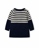 Fille Bleu Tricot Robe Fishing Club Fille Bleu Tricot Robe Fishing Club