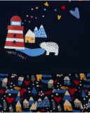 Club De Pêche Fille Robe En Peluche Bleu Et Rouge Club De Pêche Fille Robe En Peluche Bleu Et Rouge