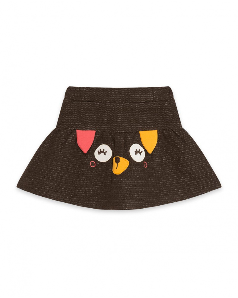 Jupe Tricot Marron Fille Dog'S Mix
