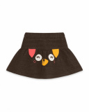 Jupe Tricot Marron Fille Dog'S Mix Jupe Tricot Marron Fille Dog'S Mix