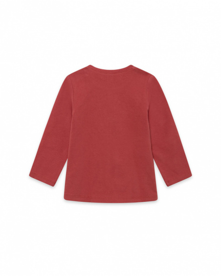 T-shirt en maille rose pour fille Dog'S Mix