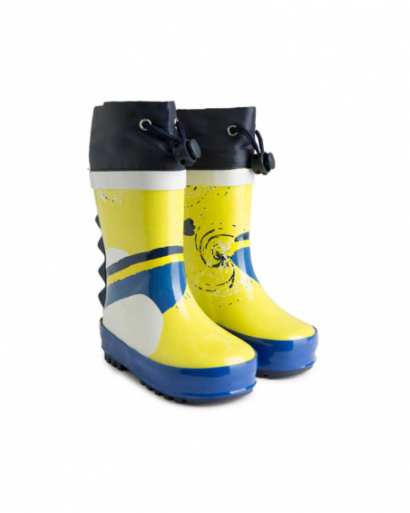 Bottes en Caoutchouc Vert Garçon Galaxy Friends