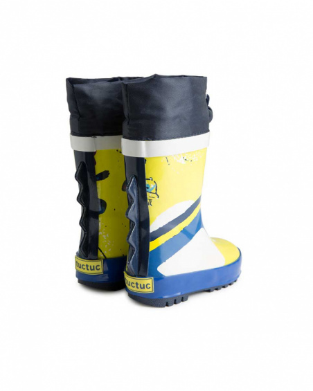 Bottes en Caoutchouc Vert Garçon Galaxy Friends