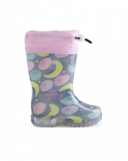 Bottes en Caoutchouc Fille Bleu Clair Galaxy Friends Bottes en Caoutchouc Fille Bleu Clair Galaxy Friends