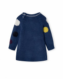 Robe Tricot Bleue Fille Galaxy Friends Robe Tricot Bleue Fille Galaxy Friends