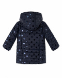 Parka fille bleu scintillant Galaxy Friends Parka fille bleu scintillant Galaxy Friends