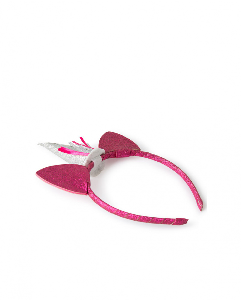 Bandeau Rigide Fille Rose Magic